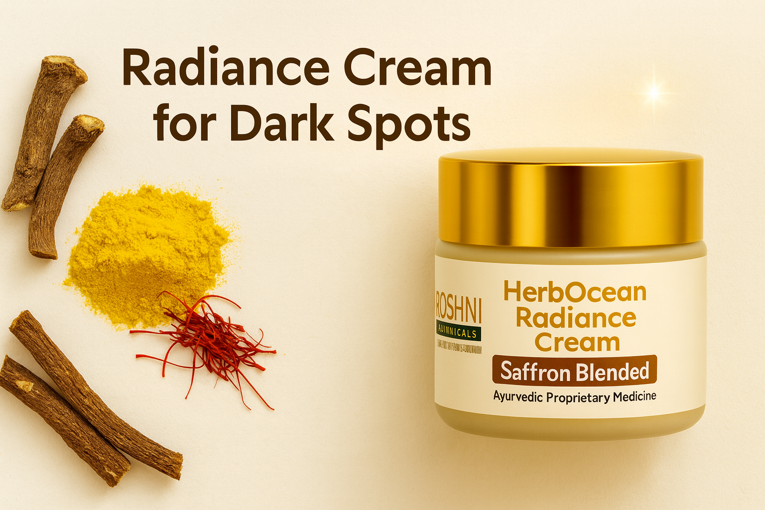 HerbOcean Radiance Cream: A Holistic Approach to Skin Brightening with Nature’s Finest
